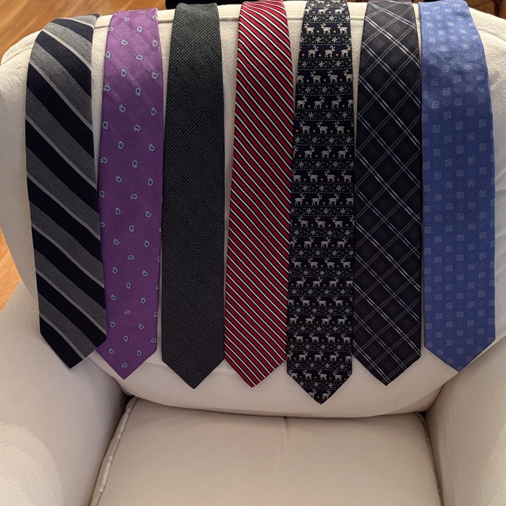 Brooks Brothers Elegant Men's Tie Collection - Assorted Colors